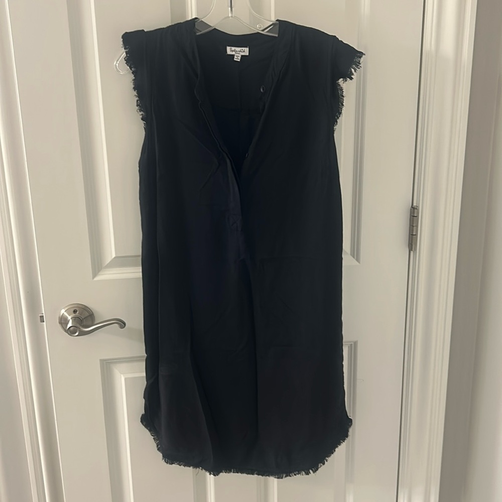 Black splendid mini dress